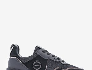 Sneakers Δίσολα 022221 ΜΑΥΡΟ
